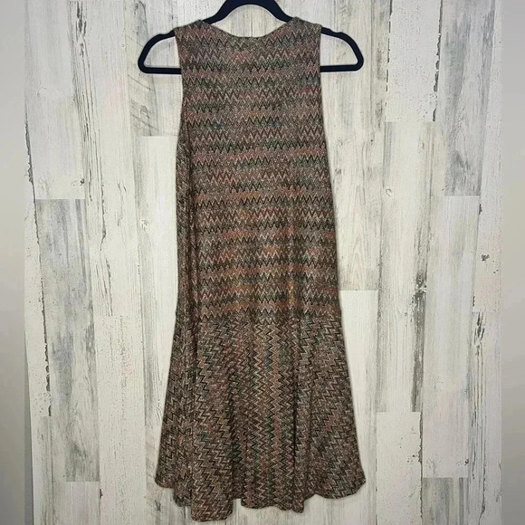 Maeve Westwater Sleeveless Chevron Knit Dress Size‎ X Small - Picture 7 of 7